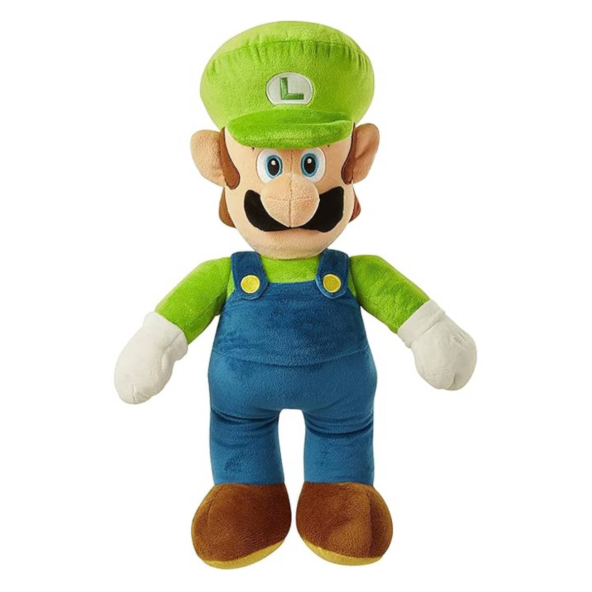 Nintendo Jumbo Basic 20" Luigi Plush Toy - Green/Blue