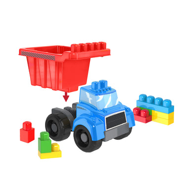 Camión volquete de 10 piezas con bloques de construcción Kids@Work