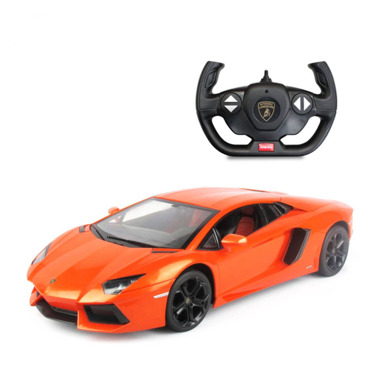 Rastar 1:10 Lamborghini Aventador Remote Control Car Toy - Orange
