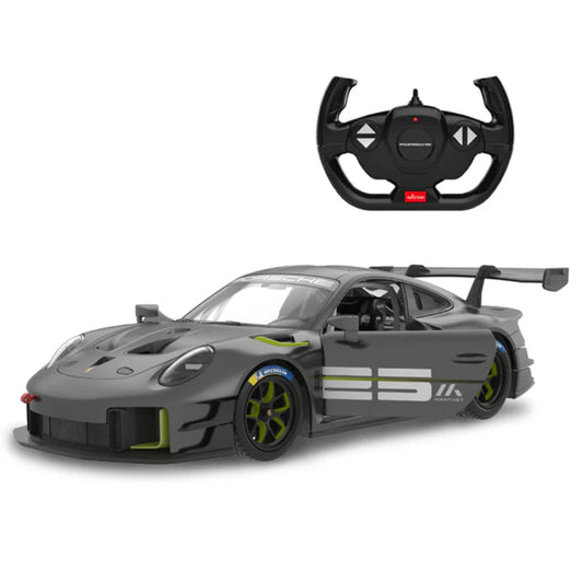 Rastar 1:14 Scale Porsche 911 GT2 RS Remote Control Car - Gray