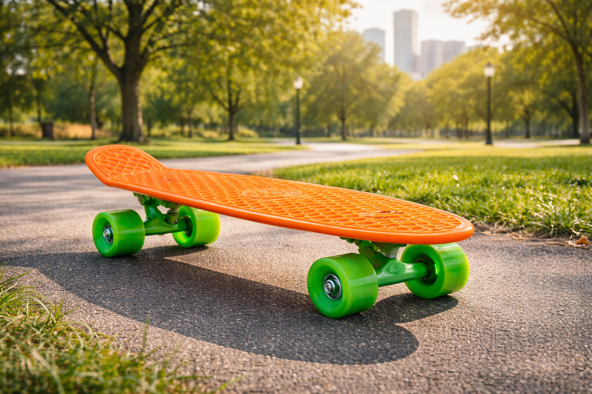 ORANGE SKATEBOARD CRUISER– Curacao