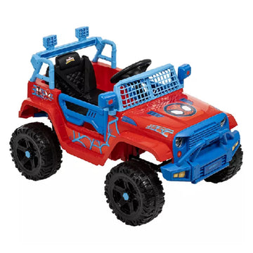 Huffy 12V Spidey & His Friends Ride-In Car - Red/Blue