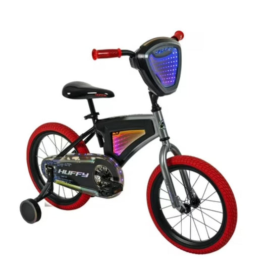 Huffy 16" Electro Light Kids Bike - Red/Black