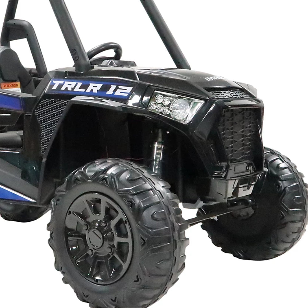 Dynacraft 24V Ride On Trail Racer - Black/Blue