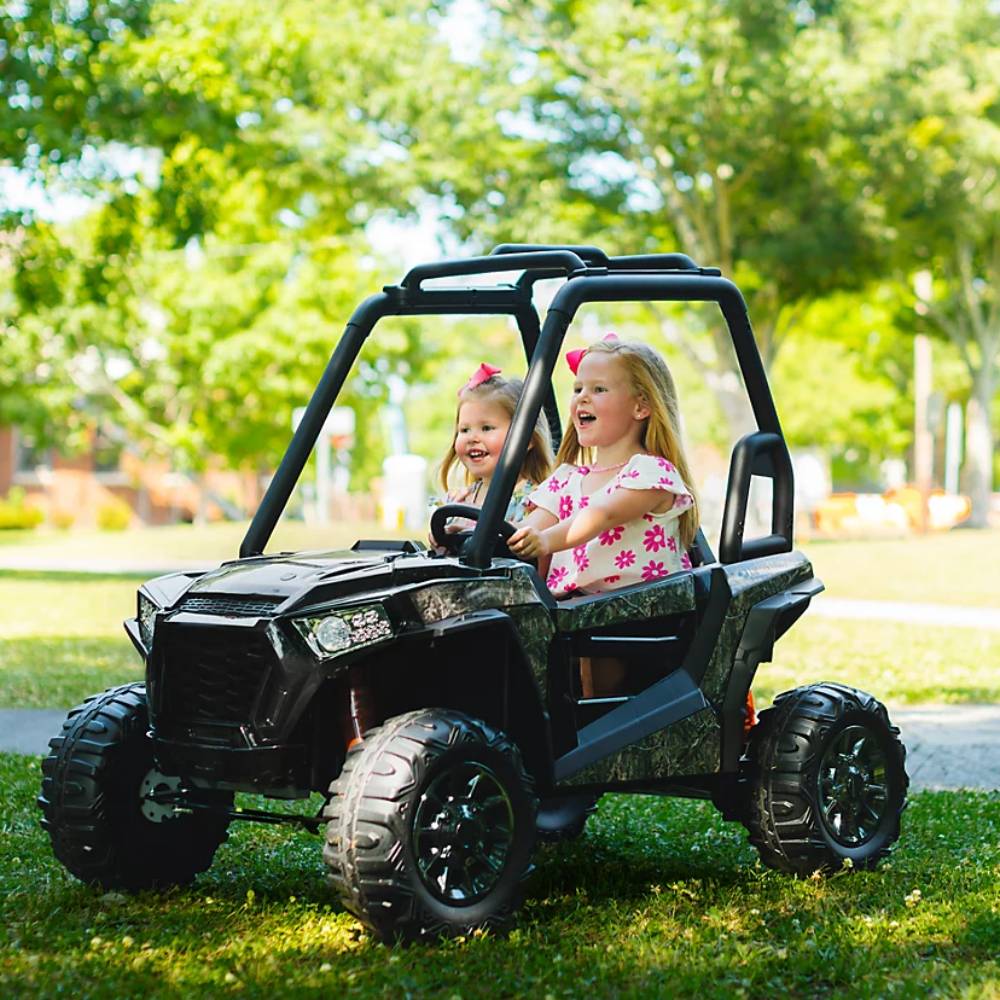 Dynacraft 24V Kid's Ride On Trail Racer - Black