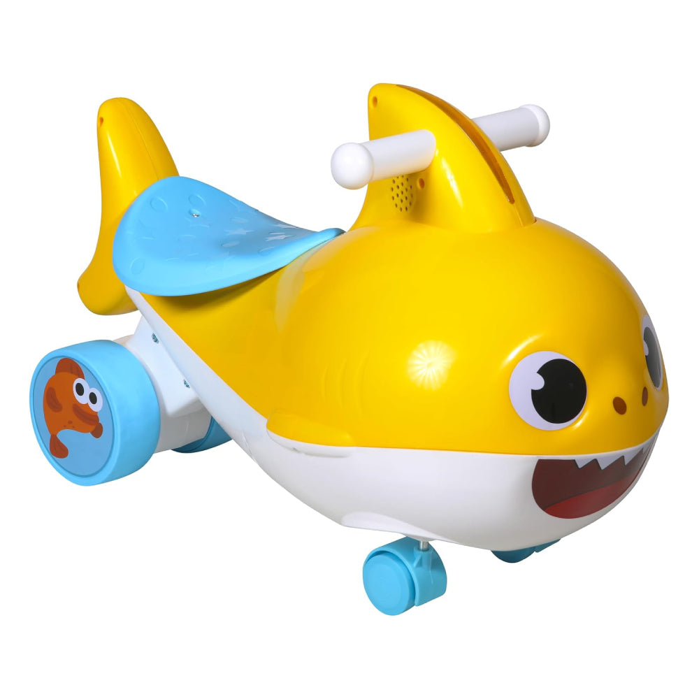 Dynacraft Baby Shark Push Ride On Toy - Yellow