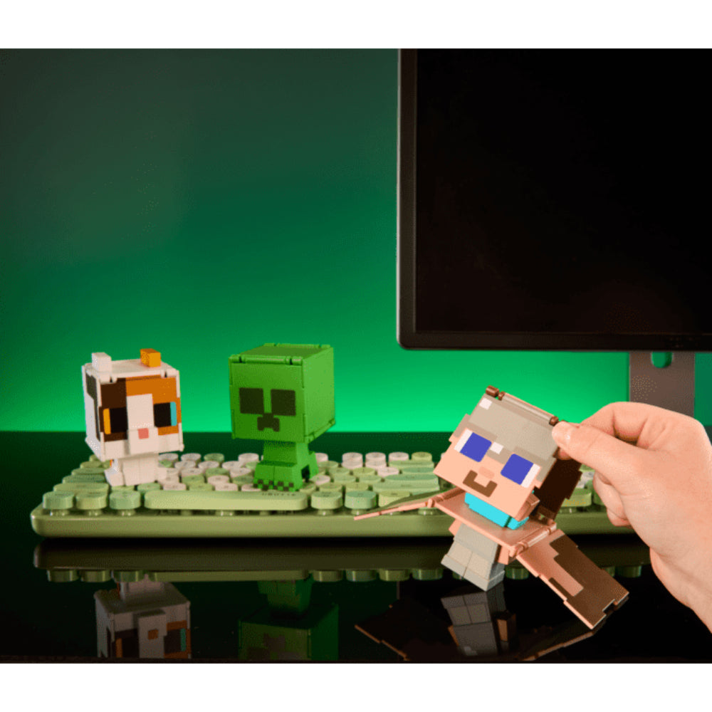 まいまいかぶり Minecraft Flippin Figs 2-in-1 Fidget Play Figures - Assorted– Curacao