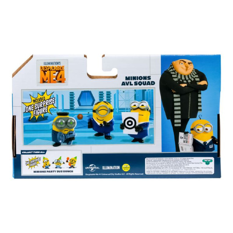 Illuminations Despicable Me 4 Minions Figure (4-Pieces) - Assorted