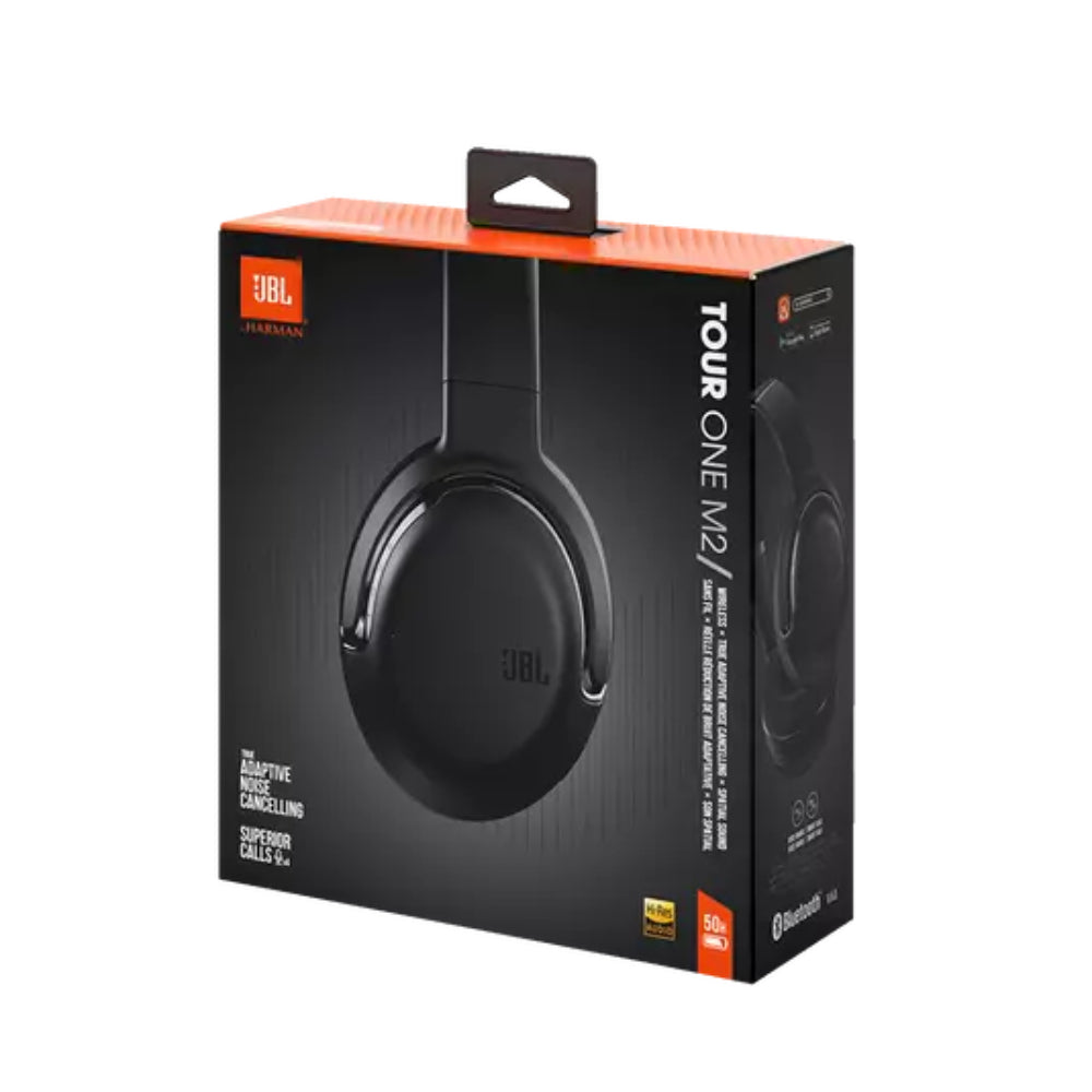 Auriculares inalámbricos supraaurales JBL Tour One M2, color negro