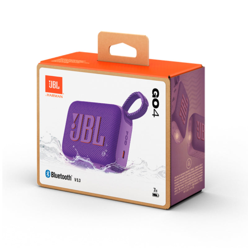 Altavoz Bluetooth ultraportátil JBL Go 4 - Púrpura