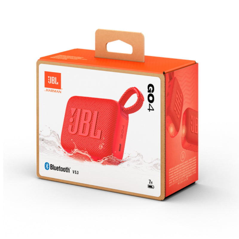 Altavoz Bluetooth ultraportátil JBL Go 4 - Rojo