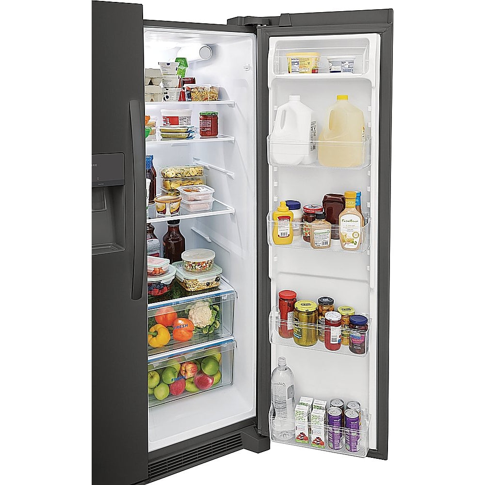 Refrigerador Frigidaire 25.5CF BSS SXS con dispensador 