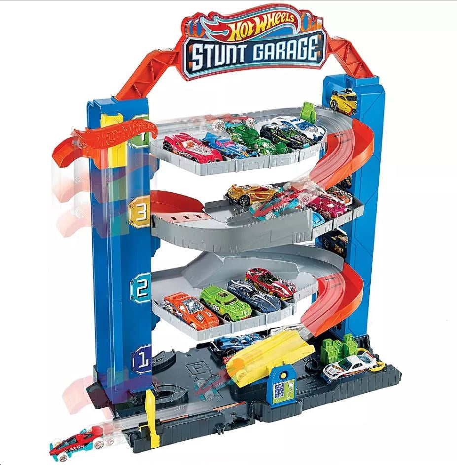 Garaje de acrobacias City de Mattel Hot Wheels 