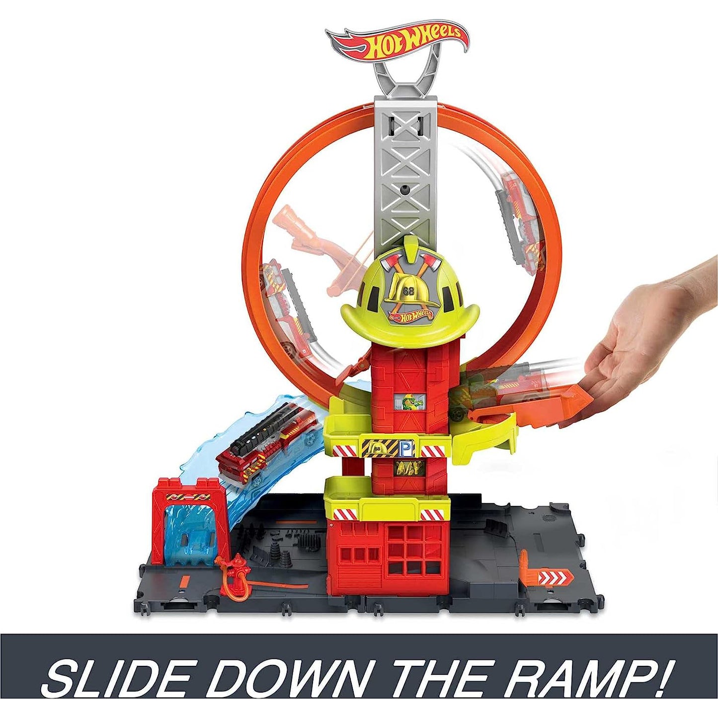Hot Wheels City Super Fire Station
