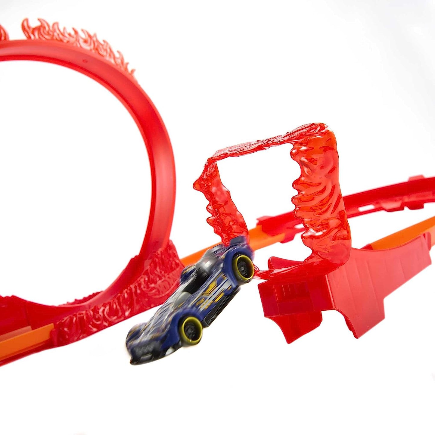Hot Wheels Track Builder Fire Stunt Pack