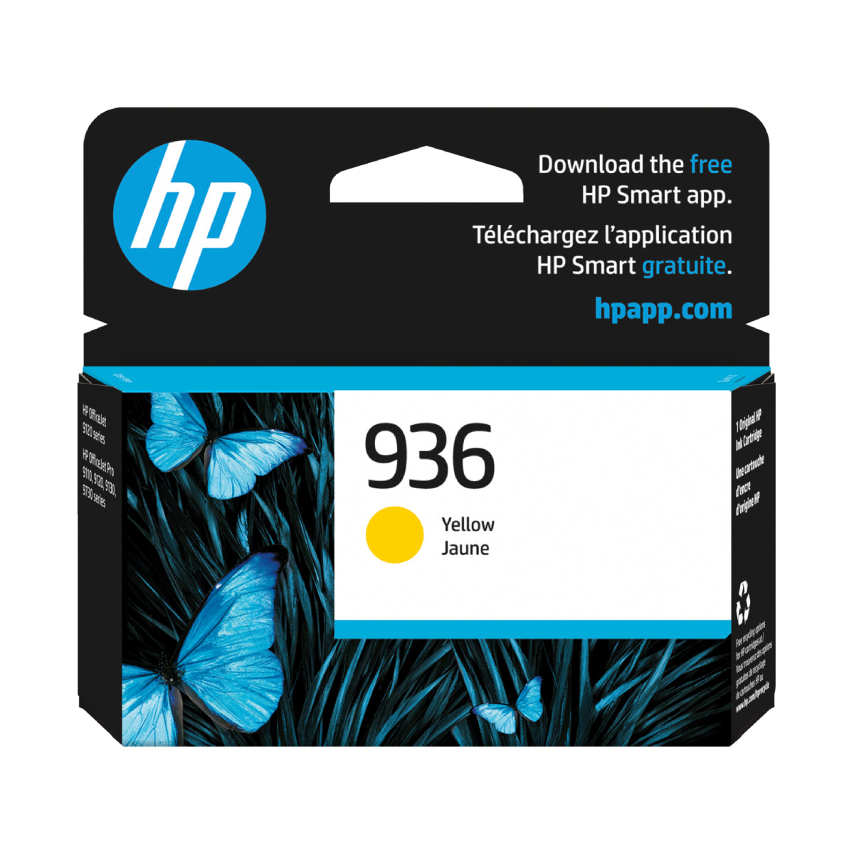 HP 936 4S6V1LN Ink Cartridge - Yellow