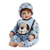 Adora Toddlertime WOOF! 20" Boy Baby Doll with Puppy Print Onesie - Multicolor - Curacao
