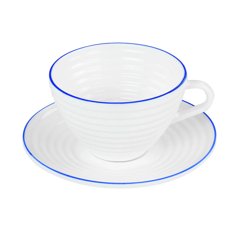 Oster Juego De Vajilla Opal Glass Dinnerware Set (16-Piece) - White