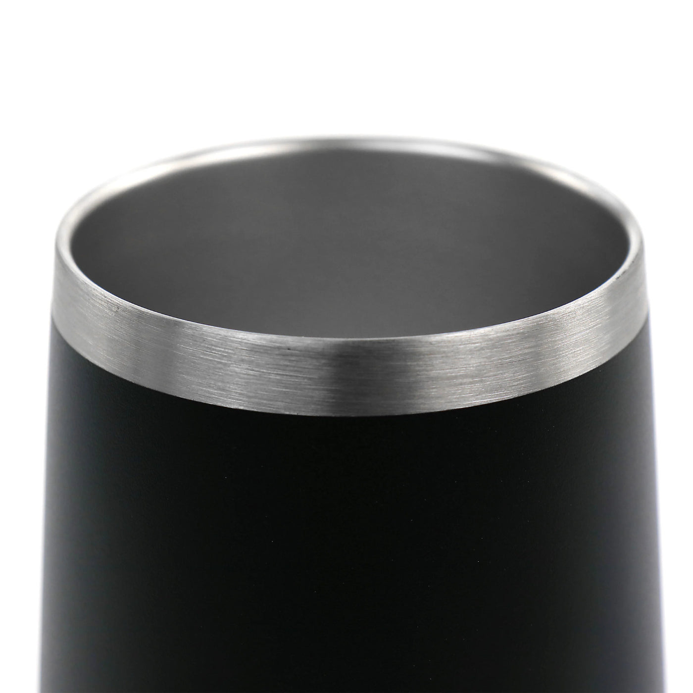 Gibson WAO 12 oz Stainless Steel Thermal Mug with Lid - Black