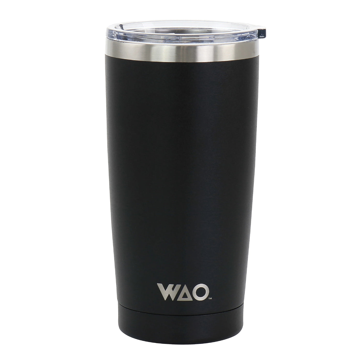 Gibson WAO 18 oz Stainless Steel Thermal Mug with Lid - Matte Black