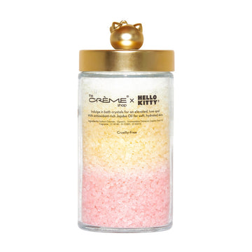 The CrÃ¨me Shop x Hello Kitty Aromatherapy Spa Bath Crystals with Chic Jar