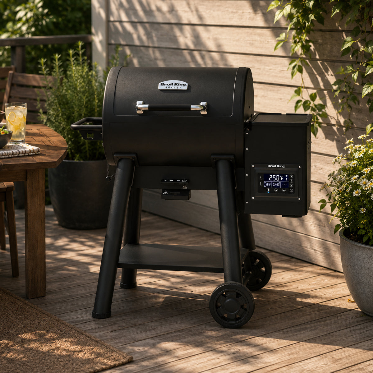 Ahumador y parrilla Broil King Crown Pellet 400 