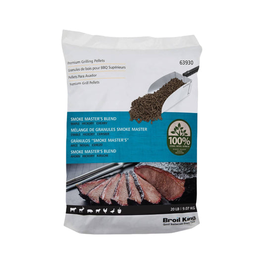 Broil King 20 lbs. Smoke Master's Blend Wood Pellets