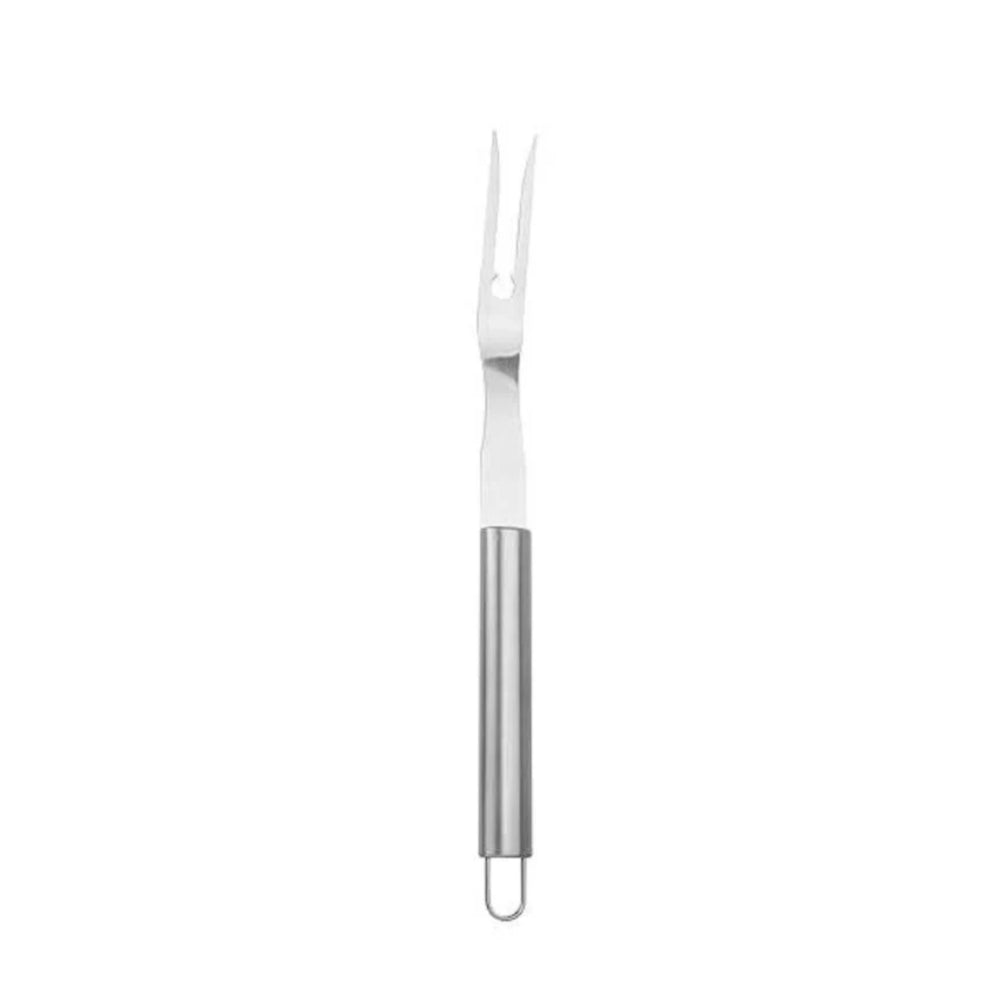 Alpine Cuisine BBQ Tools Set (3 Piece) - Silver