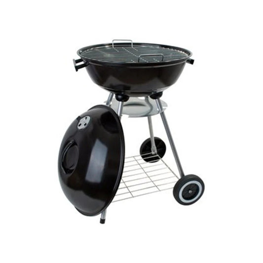 Alpine Cuisine BBQ-RS18 Charcoal Grill with wheels - Black