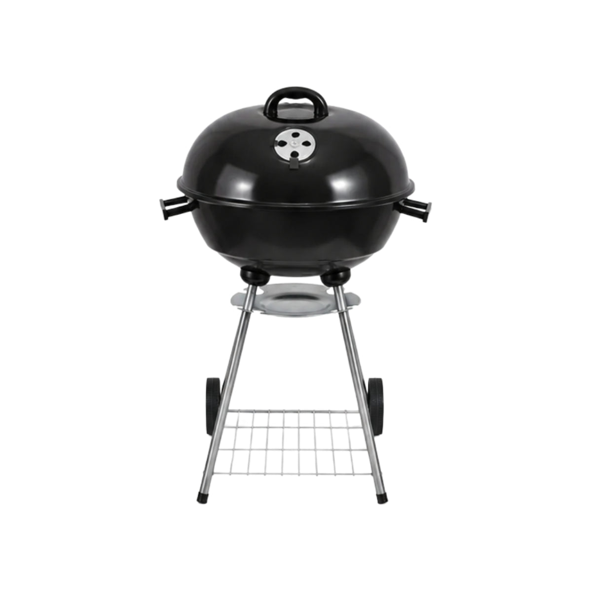 Alpine Cuisine BBQ-RS18 Charcoal Grill with wheels - Black