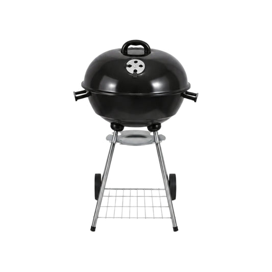 Alpine Cuisine BBQ-RS18 Charcoal Grill with wheels - Black
