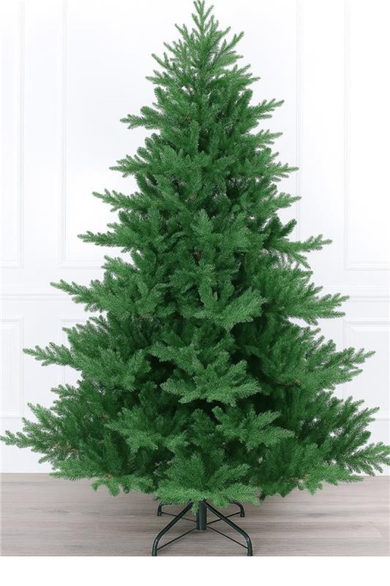 Gansu 7' Mixed Tips Luxury Christmas Tree - Green