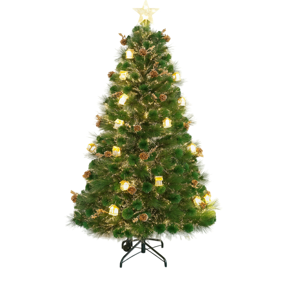 Gansu 8' Mixed Tips Christmas Tree - Green