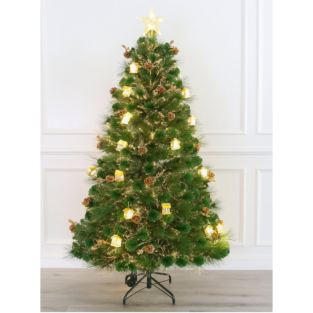 Gansu 8' Mixed Tips Christmas Tree - Green