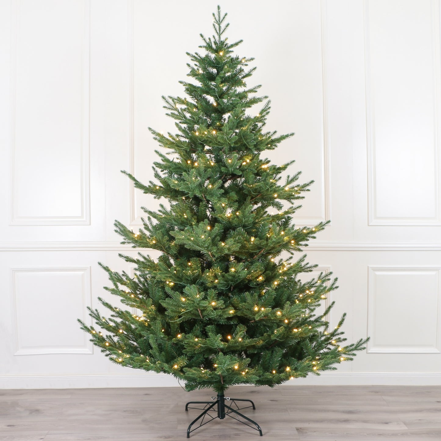 The Outdoor Institute 6' Mixed Tips Christmas Tree with 310T Warm White LED Lights - Green