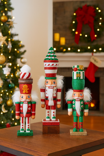 Kurt Adler 18" Hollywood Whimsical Hat Nutcracker - Assorted