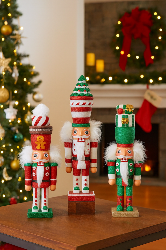 Kurt Adler 18" Hollywood Whimsical Hat Nutcracker - Assorted (1 Piece)