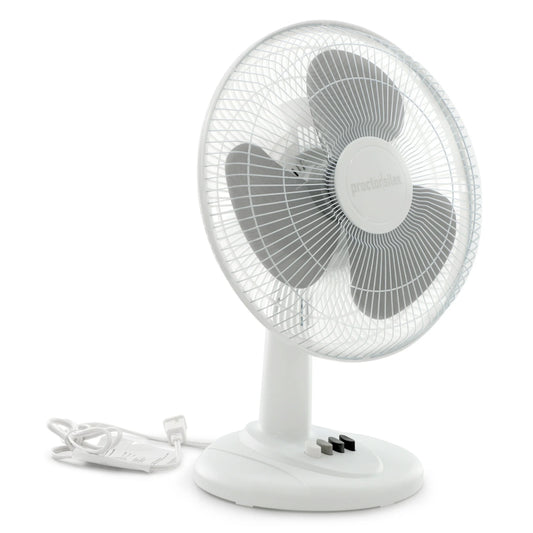 Proctor Silex 12" Table Fan – White