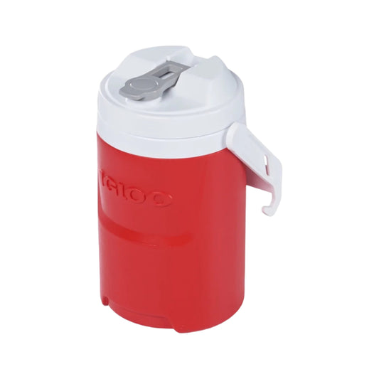 Enfriador de bebidas de medio galón Igloo Laguna, color rojo