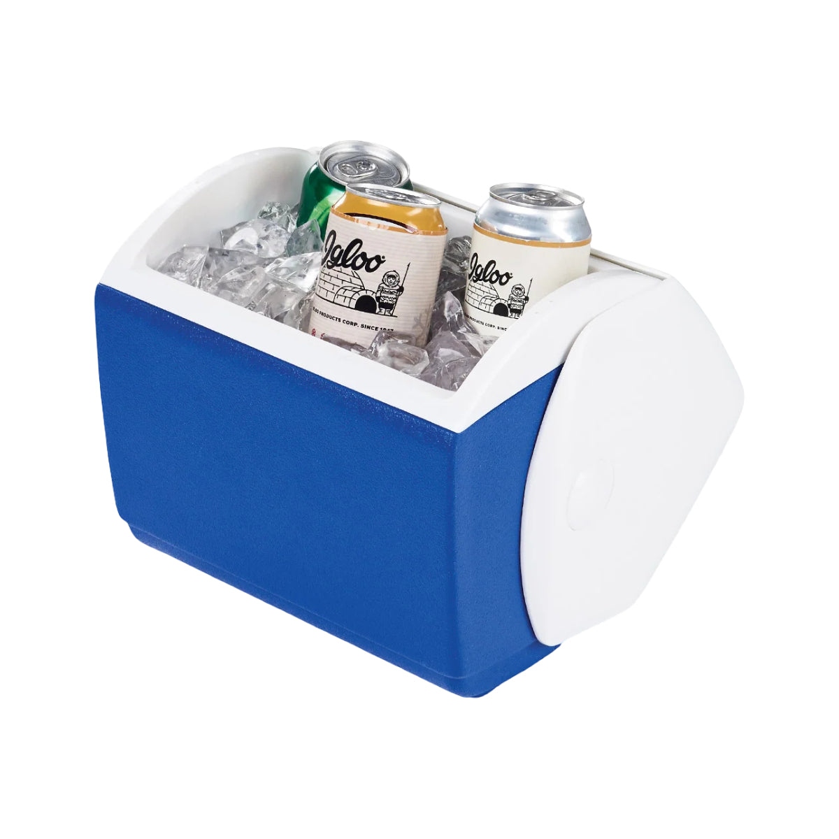 Nevera portátil Igloo Playmate Pal de 7 cuartos de galón, color azul 
