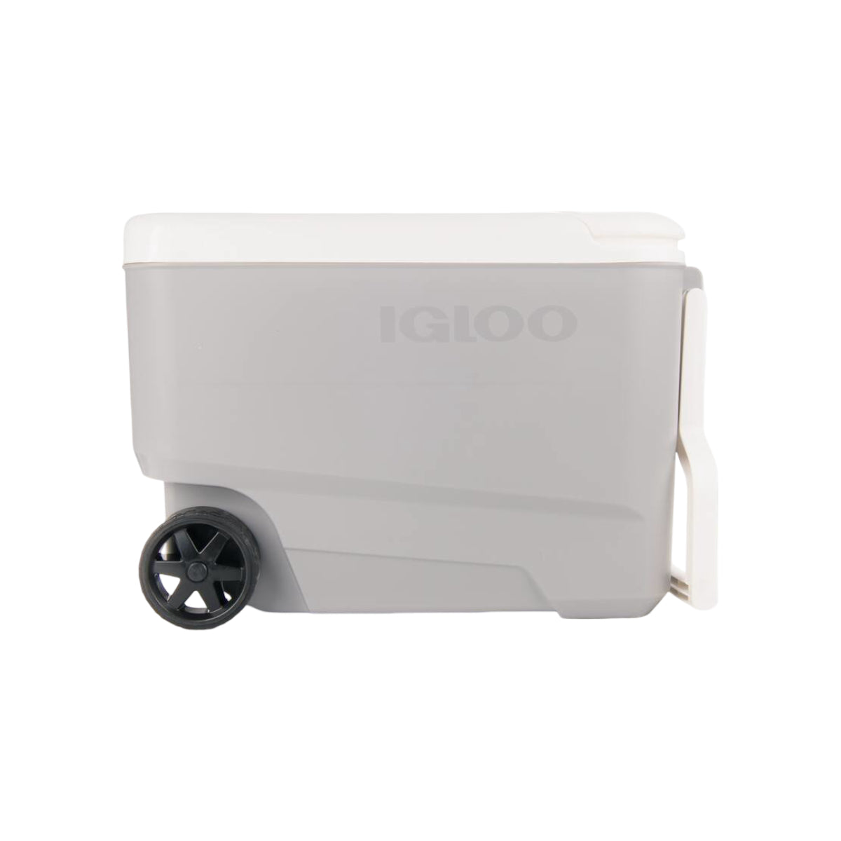 Nevera portátil con ruedas Igloo 34499 de 38 cuartos de galón, color gris Moonscape