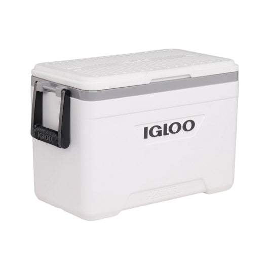 Nevera portátil Igloo 49550 Marine de 25 cuartos de galón, color blanco