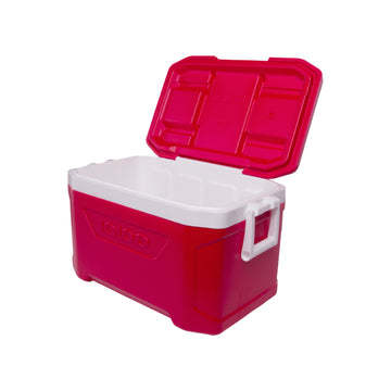 Nevera portátil Igloo Profile II de 50 cuartos de galón, color rojo 