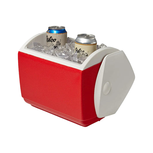 Nevera portátil Igloo Playmate Pal de 7 cuartos de galón, color rojo 