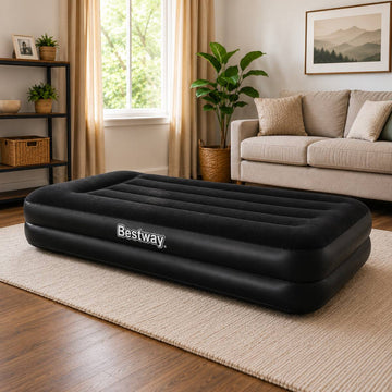 Colchón de aire Bestway Tritech Twin de 18" con bomba de aire acondicionado incorporada