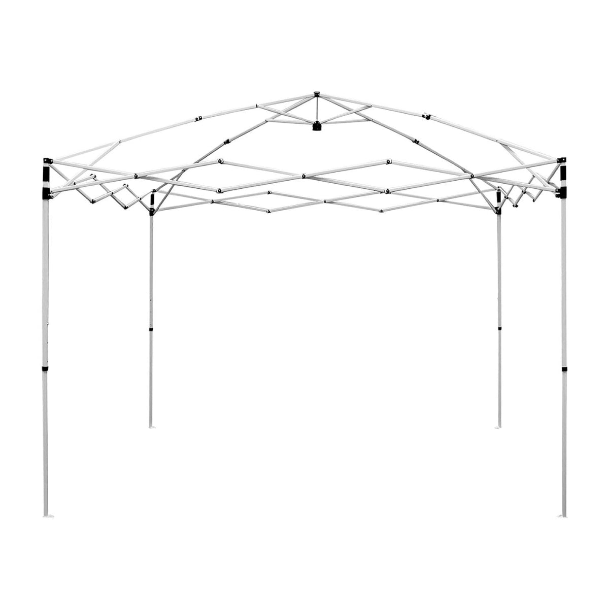 Caravan Canopy Rapid Push V-Series 2 Pro 10' x 10' Instant Canopy Kit - Blue/White