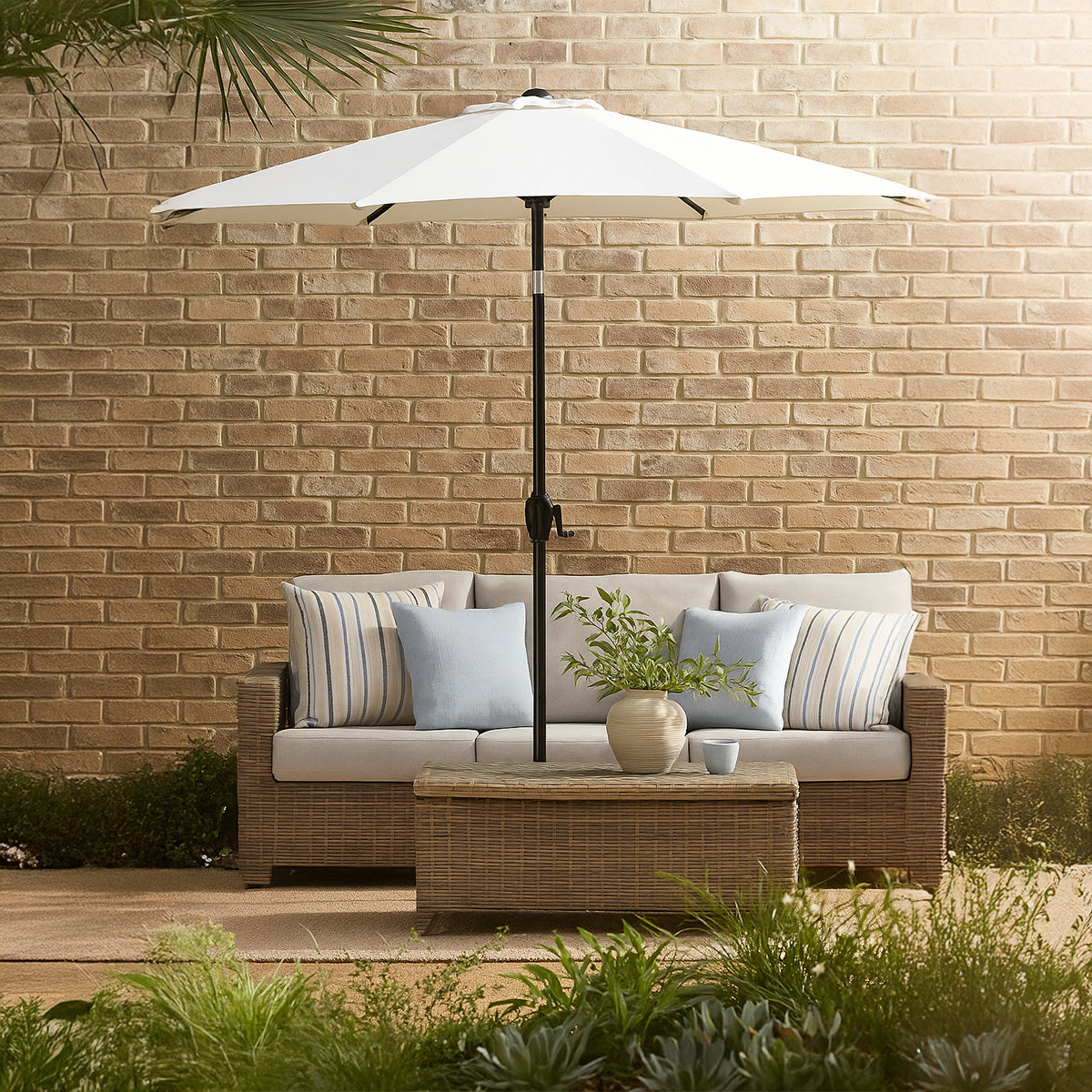 The Outdoor Institute 10' Patio Umbrella - White