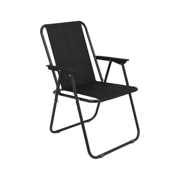 Silla plegable Best Home de 30,7" - Color negro