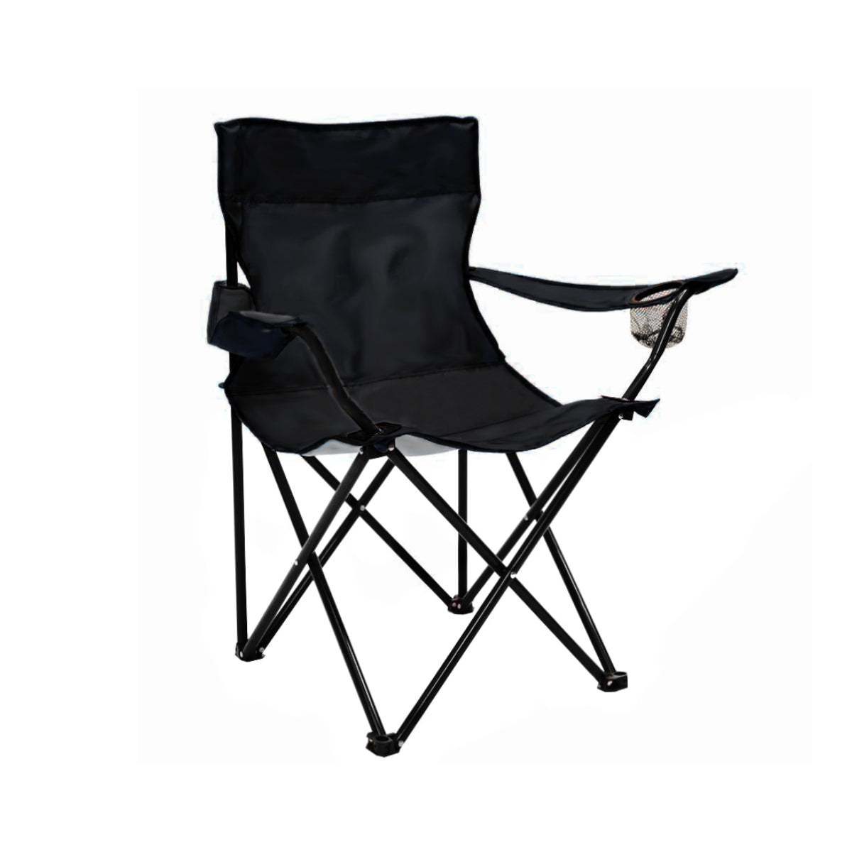 Silla plegable Best Home de 31,5" - Color negro