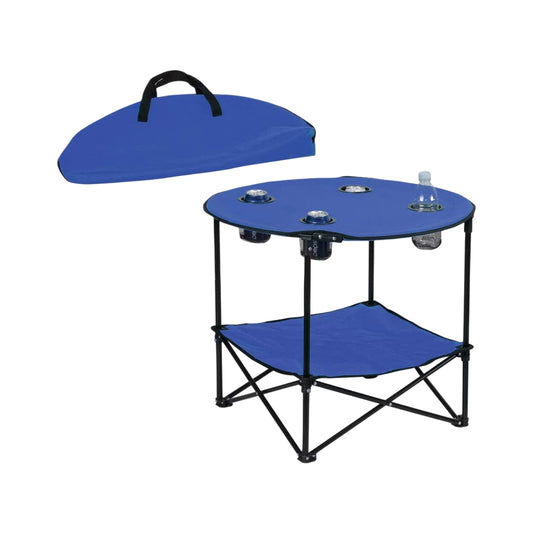2 Tier Sports Folding Table- Blue